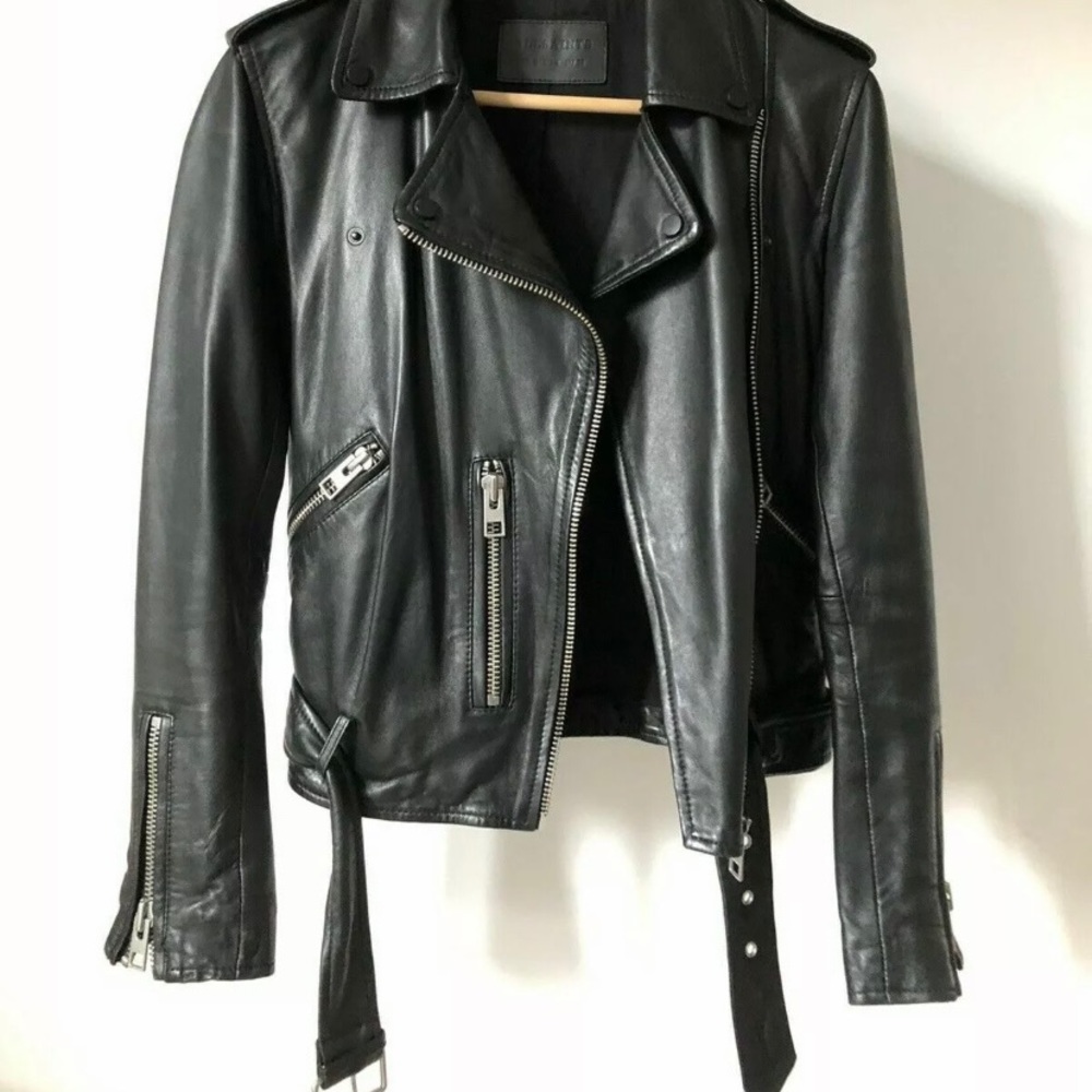 Woman's all saints leather jacket